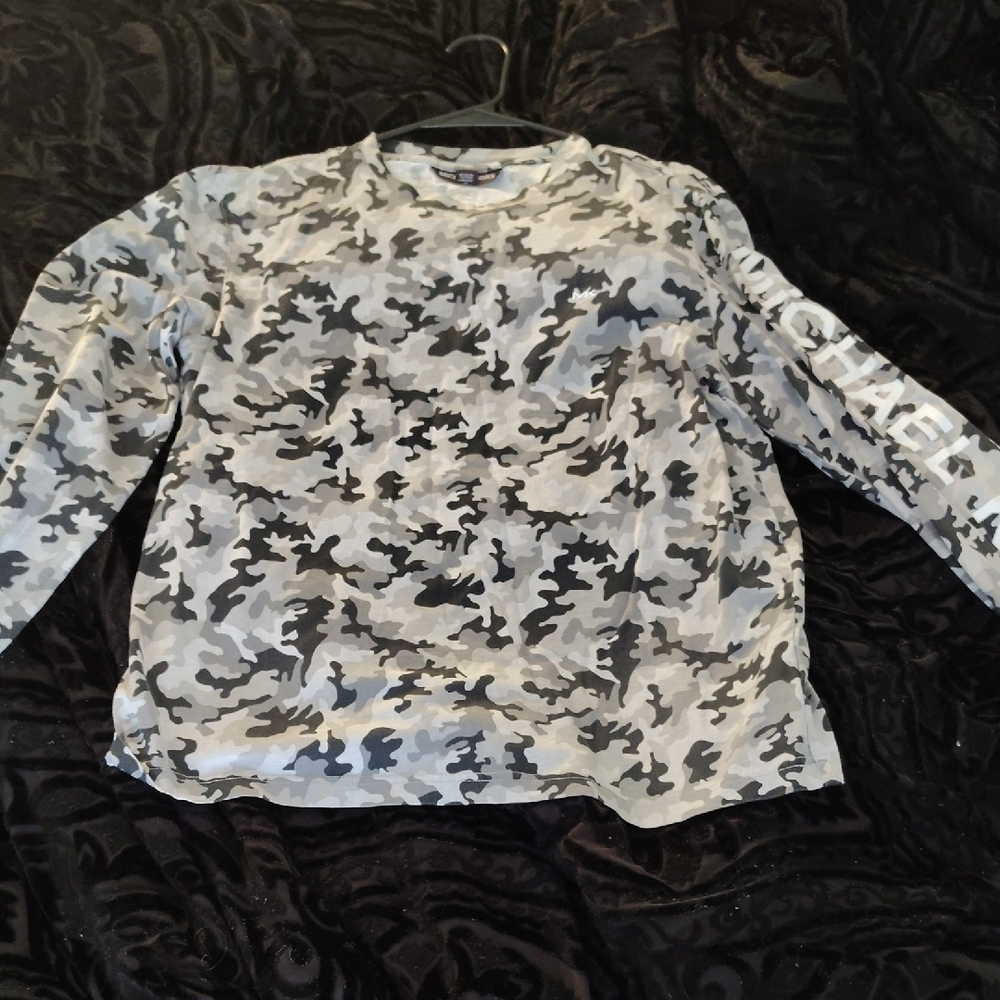 Camouflage Long Sleeve Shirt